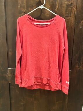 LG Women's Long Sleeve Crewneck Sweatshirt - Coral